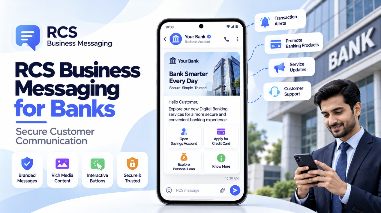 RCS Business Messaging for Banks: Secure Customer Communication